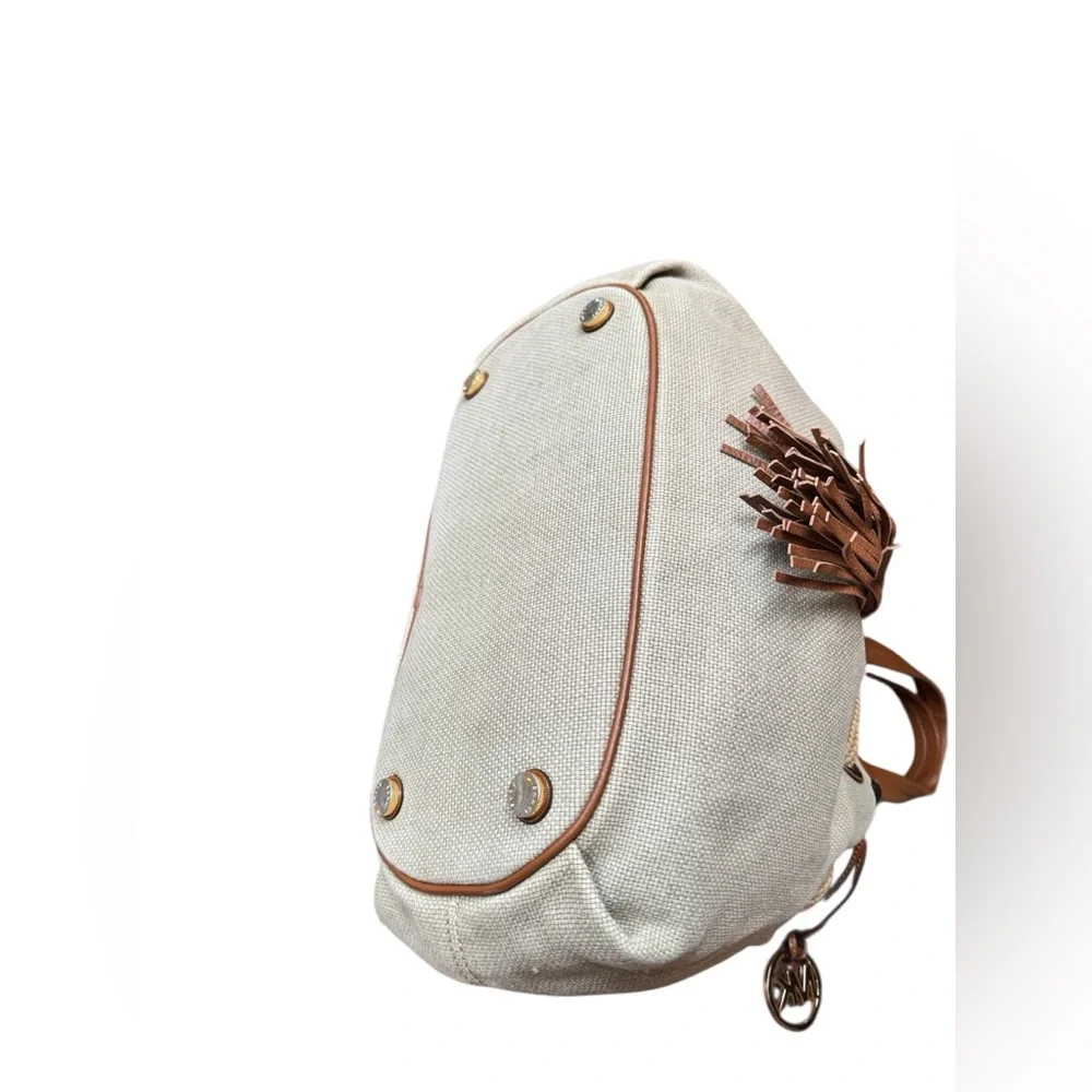 Michael Kors Beige and Brown Tote